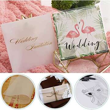 Vellum Paper Translucent Printable 110 Sheets for Crafting