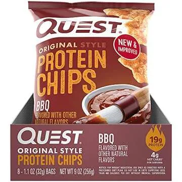 Quest Protein Chips - Barbecue (8 Bags)