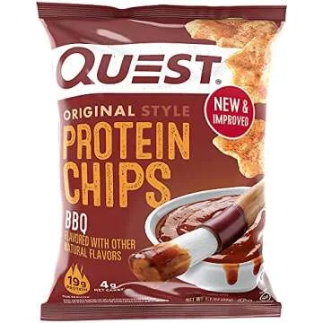 Quest Protein Chips - Barbecue (8 Bags)