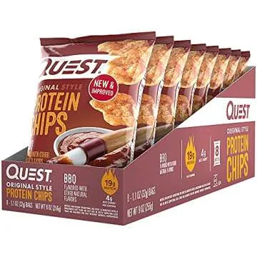 Quest Protein Chips - Barbecue (8 Bags)