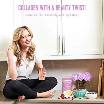 Vital Proteins Beauty Collagen (Lavender Lemon, Canister),10.8 Ounce