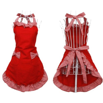 Hyzrz Cute Cotton Apron for Moms - Vintage Style Gift