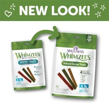 WHIMZEES Dental Chews for Dogs - Natural Fresh Breath Treats