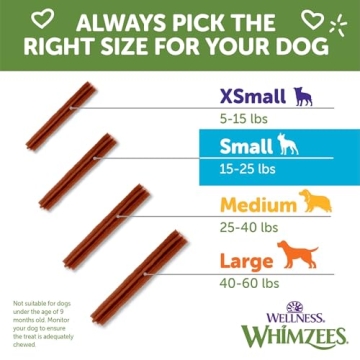 WHIMZEES Dental Chews for Dogs - Natural Fresh Breath Treats