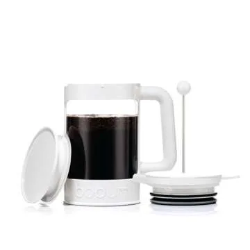 Bodum 51oz Cold Brew Coffee Maker, White - Made in Portugal