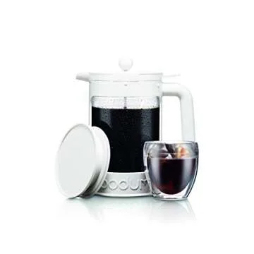 Bodum 51oz Cold Brew Coffee Maker, White - Made in Portugal