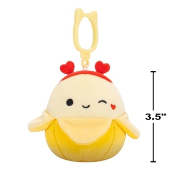 Squishmallows Valentine’s Day Clip Plush 5-Pack - Exclusive