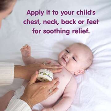 Boogie Chest Rub Balm for Soothing Relief, Petroleum-Free, USDA Organic, Naturally Derived, Soothing Eucalyptus and Lavender, 1.5 oz