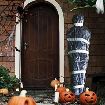 Skeleteen Inflatable Halloween Dead Body Bag Decoration