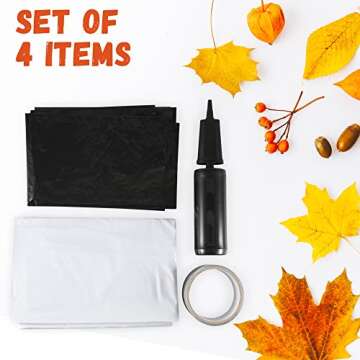 Skeleteen Inflatable Halloween Dead Body Bag Decoration