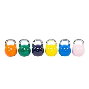 POWERT Competition Kettlebell - Ergonomic Steel Design for Home & Gym Use