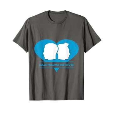 Support Trauma Awareness with our Male Trauma Institute T-Shirt