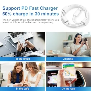 Fast Charging Charger for iPhone 14/13/12 & iPad