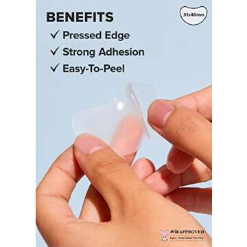 I DEW CARE Hydrocolloid Acne Pimple Patch - Timeout Blemish Chin & Cheeks | Korean zit Dark Spot Pat...