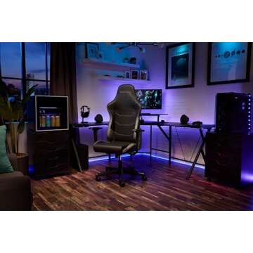 RESPAWN 110 Gaming Chair - Gamer Chair PC Computer Chair, Ergonomic Gaming Chairs, Office Chair with...