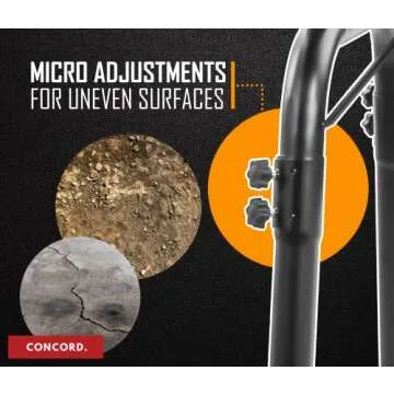 Concord Double Propane Burner, Outdoor 2 Burner Camping Stove for Cooking/Home Brewing/Making Sauce