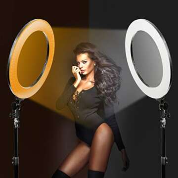 LimoStudio 14-inch Ring Light Kit for Stunning Illumination