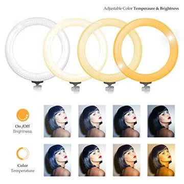 LimoStudio 14-inch Ring Light Kit for Stunning Illumination