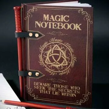 Magic Wand A5 Notepad with Pencil - Novelty Gift
