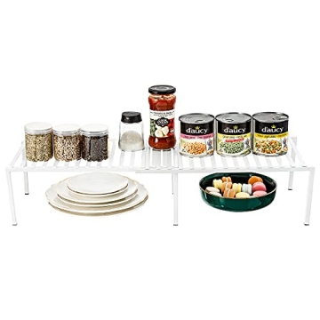 iPEGTOP Expandable Storage Shelf Rack for Home Organizing