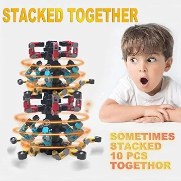 4pcs Transformable Fidget Spinners for Stress Relief