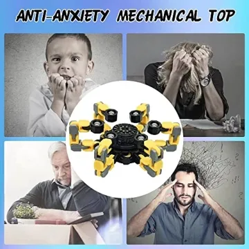 4pcs Transformable Fidget Spinners for Stress Relief