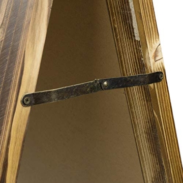 Versatile Double-Sided Wooden A-Frame Chalkboard Sign