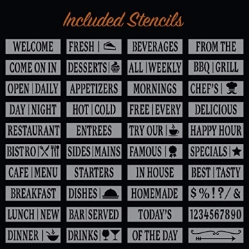 Versatile Double-Sided Wooden A-Frame Chalkboard Sign