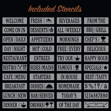 Versatile Double-Sided Wooden A-Frame Chalkboard Sign