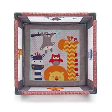 Delta Children 36 x 36 Play Yard, Safari Fun