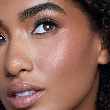 Heaven's Glow Radiant Veil Blush, Baked Powder Blush, 8g (Baroque)