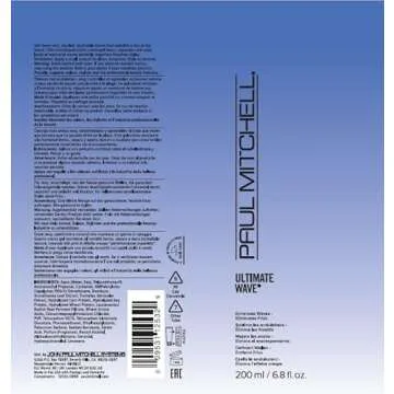 Paul Mitchell Ultimate Wave Lightweight Hair Gel, Enhances Waves, Eliminates Frizz, For Curly Hair, 6.8 fl. oz.