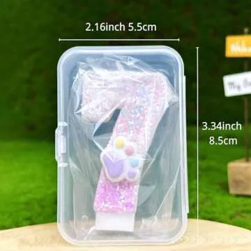 CasaPopz Dog Paw Birthday Number Candles for Cake Decoration, Pink Dog Cat Paw Number 2 Candle, Dog ...
