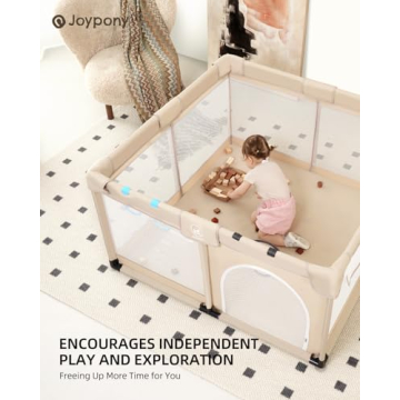 Spacious Baby Playpen for Indoor and Outdoor Use