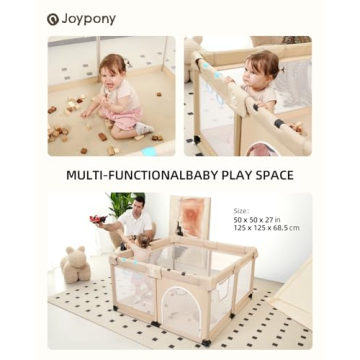Spacious Baby Playpen for Indoor and Outdoor Use