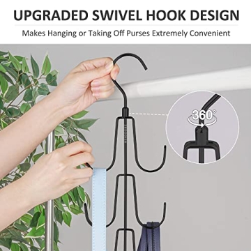ZEDODIER Purse Hanger Organizer - Space Saving & Stylish