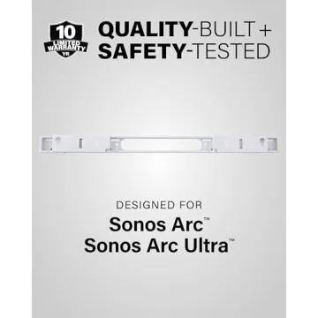 SANUS Extendable Wall Mount for Sonos Arc – Adjustable 5" Depth