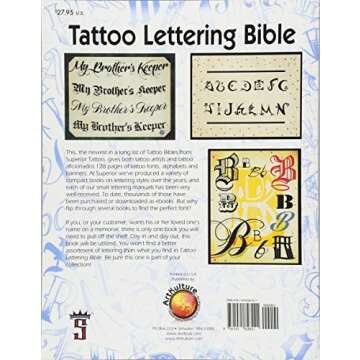 Tattoo Lettering Bible - The Ultimate Guide to Mastering Tattoo Lettering Styles