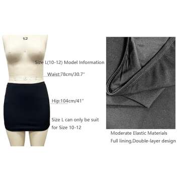 Stylish Wrotorea Women's Black Mini Skirt for Every Occasion