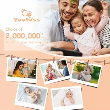 Yoofoss Baby Bibs 10 Pack Soft Adjustable for Teething Babies