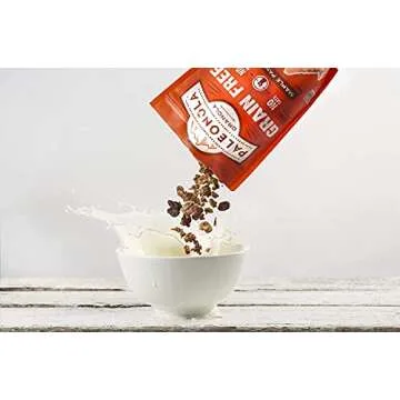 Paleonola – Grain Free Granola Maple Pancake Flavor – Non-GMO, Grain, Soy, Gluten, Dairy Free – Low Carb Protein Snack For A Healthy Breakfast- Pack of 2, 10 Oz. ea