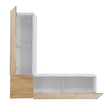 LINÓN HARRIS Elegant Corner Breakfast Nook with Storage