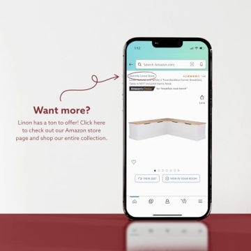 LINÓN HARRIS Elegant Corner Breakfast Nook with Storage