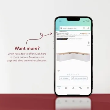 LINÓN HARRIS Elegant Corner Breakfast Nook with Storage