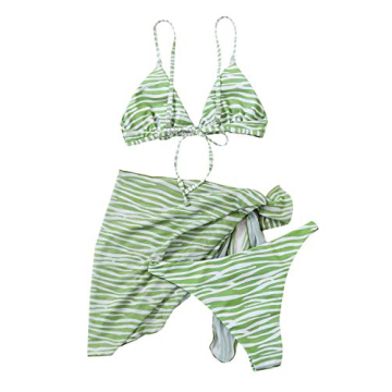Soly Hux Women's 3 Piece Bikini Set for Summer Fun