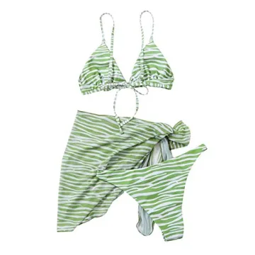 Soly Hux Women's 3 Piece Bikini Set for Summer Fun