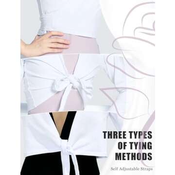 Daydance Girl's Women's Dance Top Wrap Cotton Cardigan Shrug Sweater for Ballet