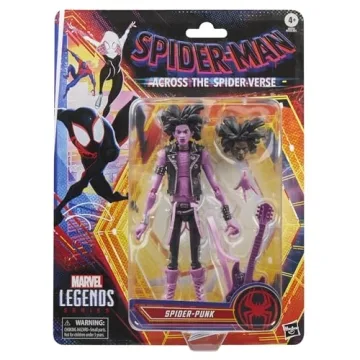 Marvel Legends Spider-Punk Collectible Figure 6 Inch Action