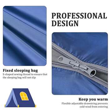ECOOPRO Warm Weather Sleeping Bag - Compact & Waterproof Gear