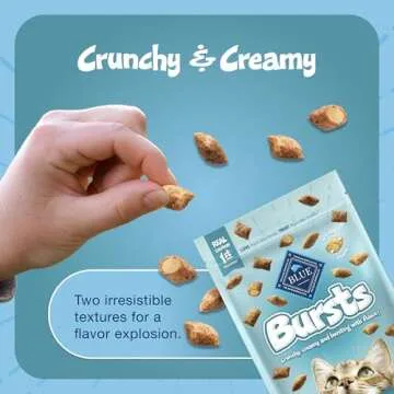 Blue Buffalo Bursts Crunchy Cat Treats, Real Salmon Flavor